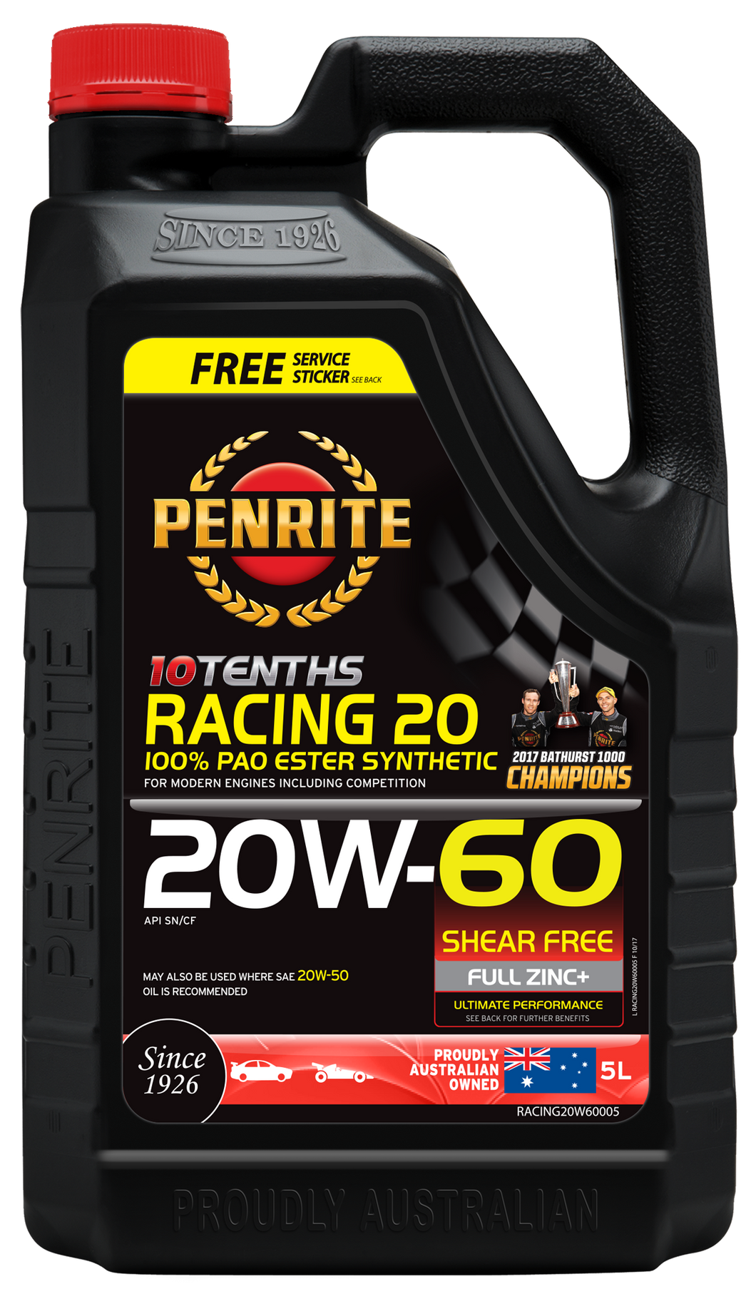 TEN TENTHS RACING 20W-60 5L