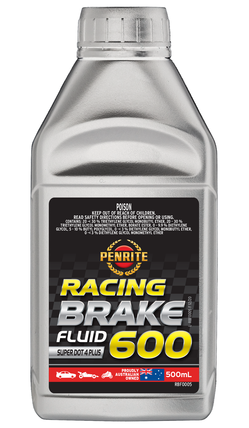 RACING BRAKE FLUID 600 - 500mL